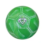 Minge de fotbal cusută, mărimea 5, verde, RTM (846516)
