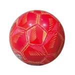 Minge de fotbal cusută, mărimea 5, roșie, RTM (863223) - imagine 3
