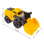 Tractor pentru copii cu cupă frontală, Technok (8553) - imagine 8