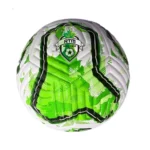 Minge de fotbal cusută, mărimea 5, verde, RTM (891232)