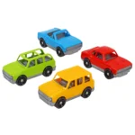 Set mașini pentru copii 4 piese, Technok (9895)