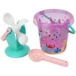 Set pentru nisip și apă cu găletușă, moară și accesorii, Technok (9970)