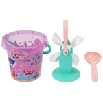 Set pentru nisip și apă cu găletușă, moară și accesorii, Technok (9970) - imagine 2