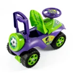 Tolocar cu volan muzical în limba română, verde, Doloni (0142/02) - imagine 4