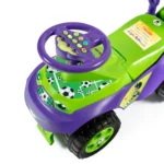 Tolocar cu volan muzical în limba română, verde, Doloni (0142/02) - imagine 5