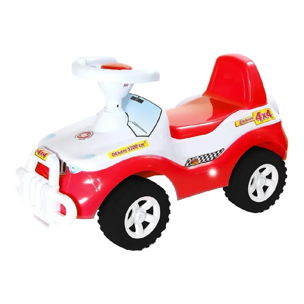 105_rosu - copie Tolocar Jeep pentru copii, model 105, roșu, Orion (3437) - imagine 1
