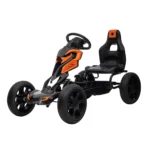 Kart cu pedale pentru copii (1504/2 negru)