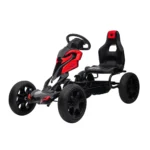 Kart cu pedale pentru copii (1504/1 rosie)