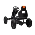 Kart cu pedale pentru copii (1504/2 negru) - imagine 3