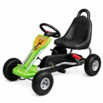 Kart cu pedale pentru copii (A05 / 1 verde)