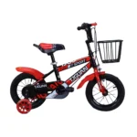 Bicicletă pentru copii 16', cu roți ajutătoare (TB-01-16 rosu)