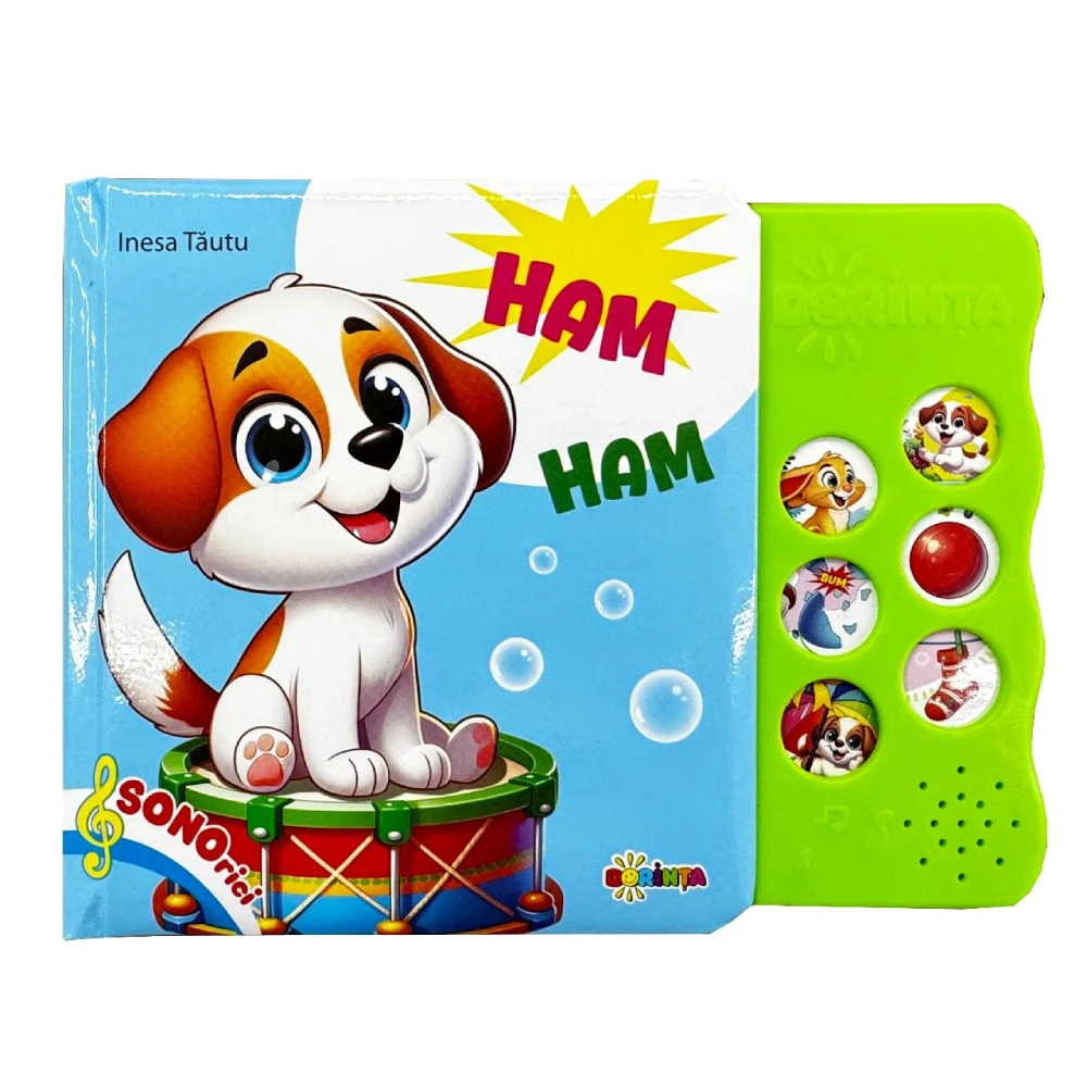Новый проект (21) Carte cu sunete. Ham Ham (404789) - imagine 1