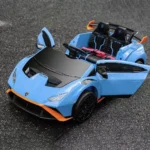 Mașină electrică pentru copii Lamborghini Huracán STO, albastru (21022) - imagine 3