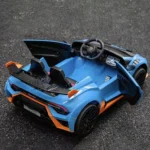 Mașină electrică pentru copii Lamborghini Huracán STO, albastru (21022) - imagine 4