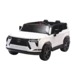 Mașină electrică pentru copii Lexus GX550, alb (21237)