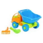 Camion pentru nisip cu lopățică și greblă, Polesie - imagine 7