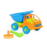 Camion pentru nisip cu lopățică și greblă, Polesie - imagine 9