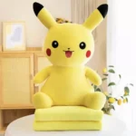 Jucărie din pluș Pikachu 60cm, cu plapumă 1x1.6m (512428)