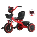 Tricicletă pentru copii cu muzică și lumini, 4 culori - imagine 4