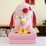 Jucărie din pluș Angel cu rățușcă 45cm,cu plapumă 1x1.6m (567899)