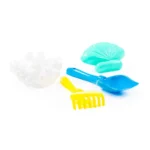Set pentru nisip cu lopățică, greblă și forme marine, Polesie - imagine 2