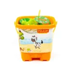 Set pentru nisip cu găleată castel și forme marine, Polesie - imagine 6
