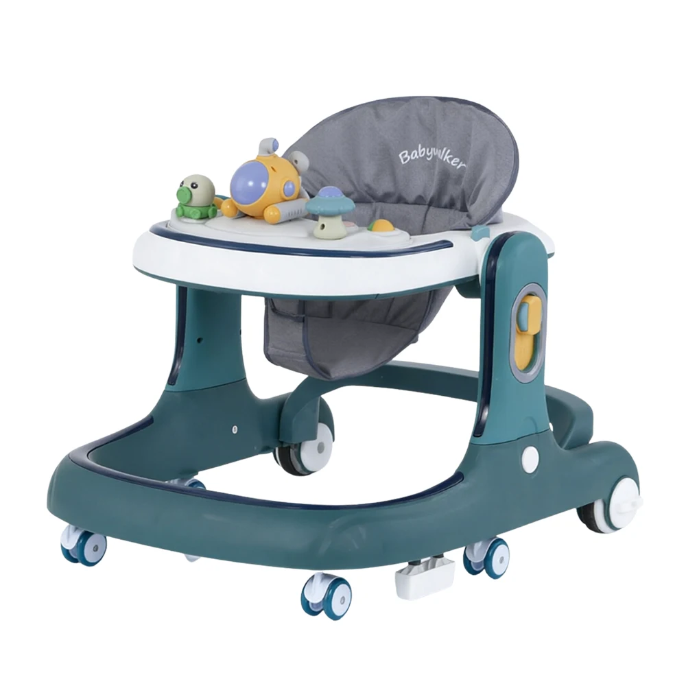 63258 Premergător pentru copii cu centru de activități și muzică, verde (63258) - imagine 1