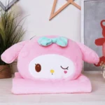 Jucărie din pluș My Melody 40cm, cu plapumă 1x1.6m (657321)