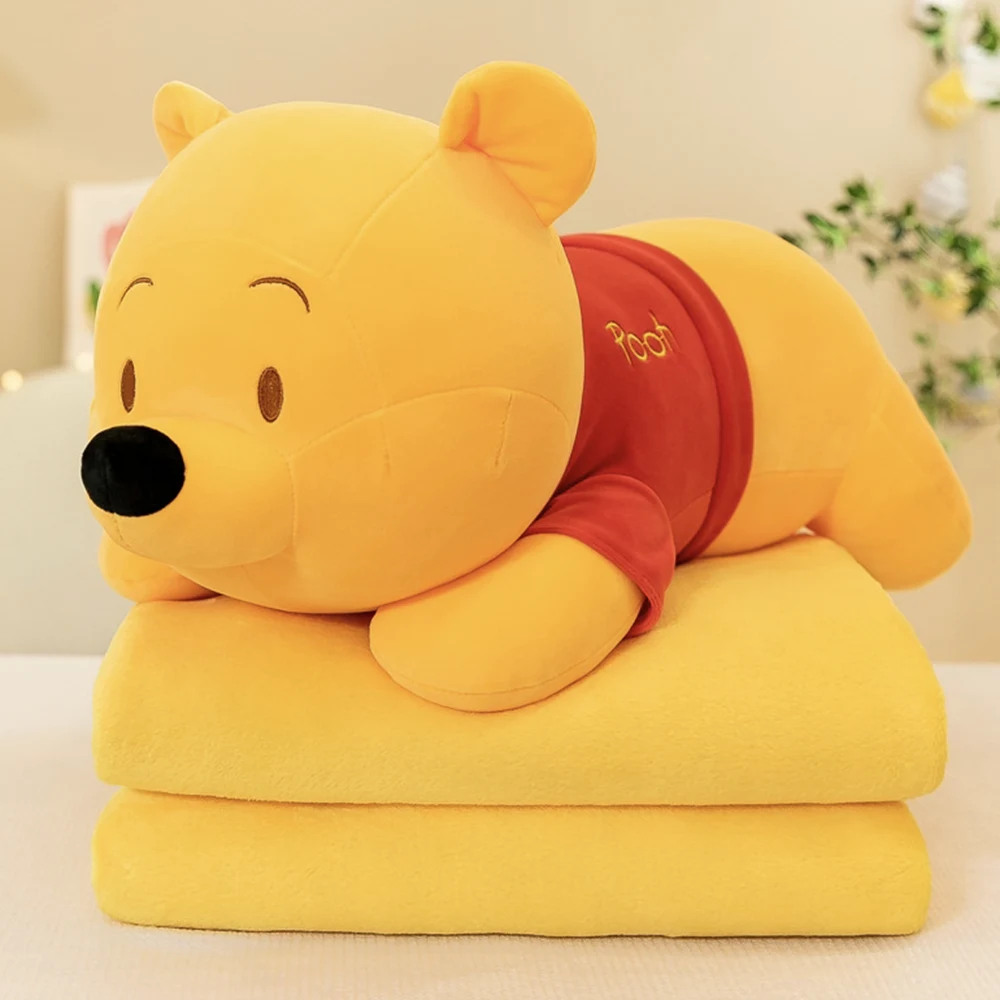 657895 Jucărie din pluș Winnie the Pooh cu plapumă (657895) - imagine 1