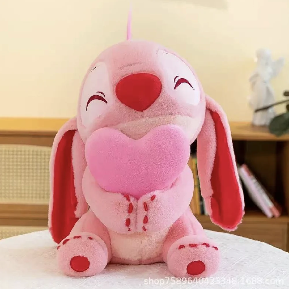 689577 Jucărie din pluș Angel cu inimioară 50cm ,cu plapumă 1x1,6m (689577) - imagine 1