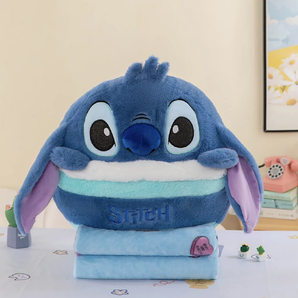694785 Jucărie din pluș Stitch 45cm ,cu plapumă 1x1.6m (694785) - imagine 1