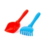 Set pentru nisip cu lopățică și greblă, Polesie - imagine 2
