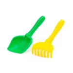 Set pentru nisip cu lopățică și greblă, Polesie - imagine 3