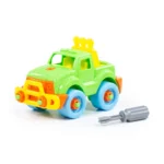Constructor Jeep, 22 piese, Polesie - imagine 2