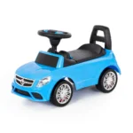 Tolocar SuperCar pentru copii cu volan muzical, albastru, Polesie