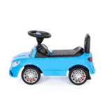Tolocar SuperCar pentru copii cu volan muzical, albastru, Polesie - imagine 2