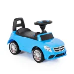 Tolocar SuperCar pentru copii cu volan muzical, albastru, Polesie - imagine 6