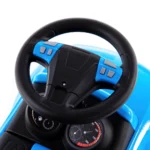 Tolocar SuperCar pentru copii cu volan muzical, albastru, Polesie - imagine 10