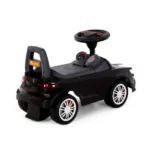 Tolocar SuperCar pentru copii cu volan muzical, negru, Polesie - imagine 5