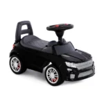 Tolocar SuperCar pentru copii cu volan muzical, negru, Polesie - imagine 3
