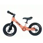 Bicicletă fără pedale pentru copii 12', cadru din aliaj de magneziu, portocaliu (587067)