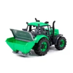 Tractor agricol cu inerție Progress, verde, Polesie - imagine 5