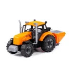 Tractor agricol cu inerție Progress, portocaliu, Polesie