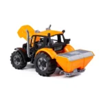 Tractor agricol cu inerție Progress, portocaliu, Polesie - imagine 4