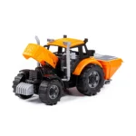 Tractor agricol cu inerție Progress, portocaliu, Polesie - imagine 7