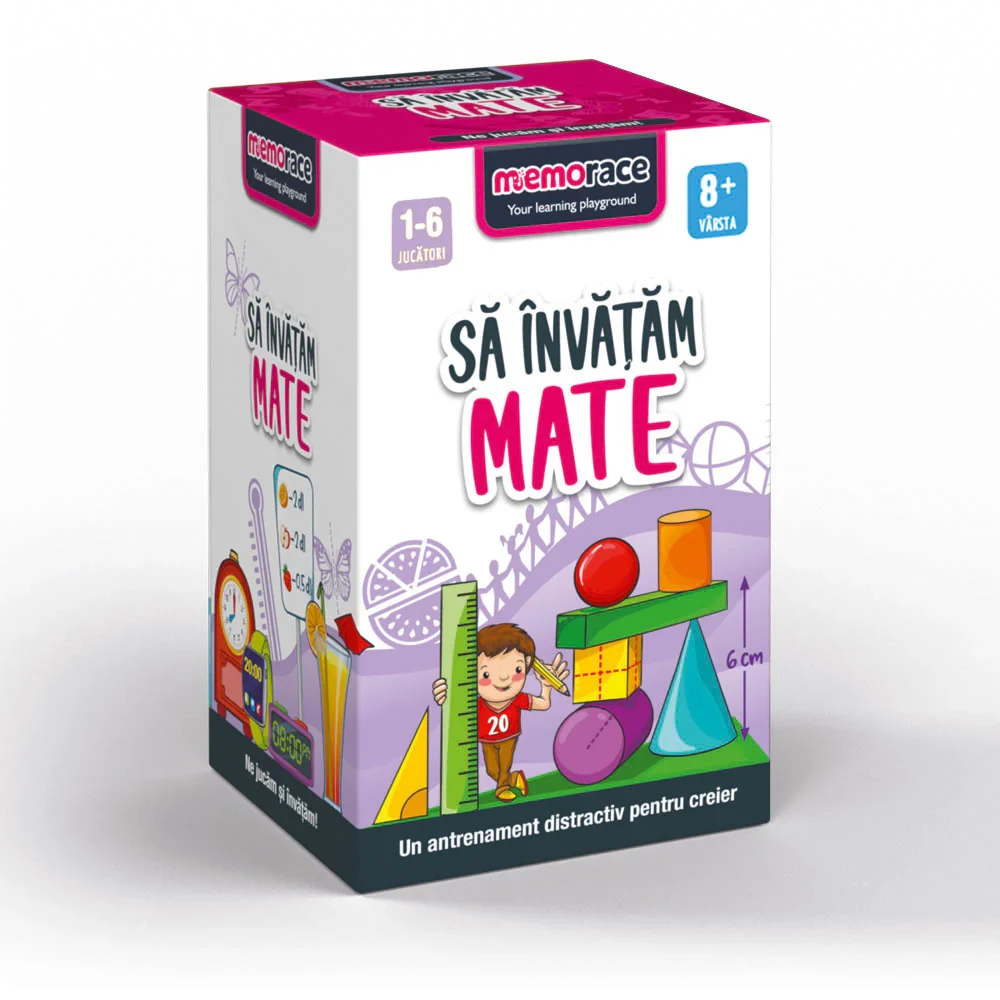002985 Joc educativ Memorace - Să învățăm mate, Ludicus Games (002985) - imagine 1