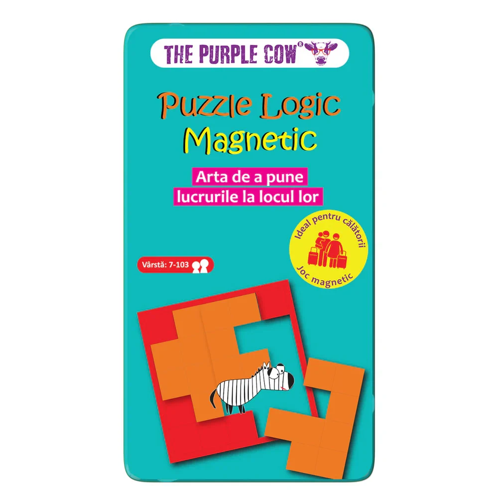 003074 Joc educativ magnetic Puzzle Logic, Ludicus Games (003074) - imagine 1