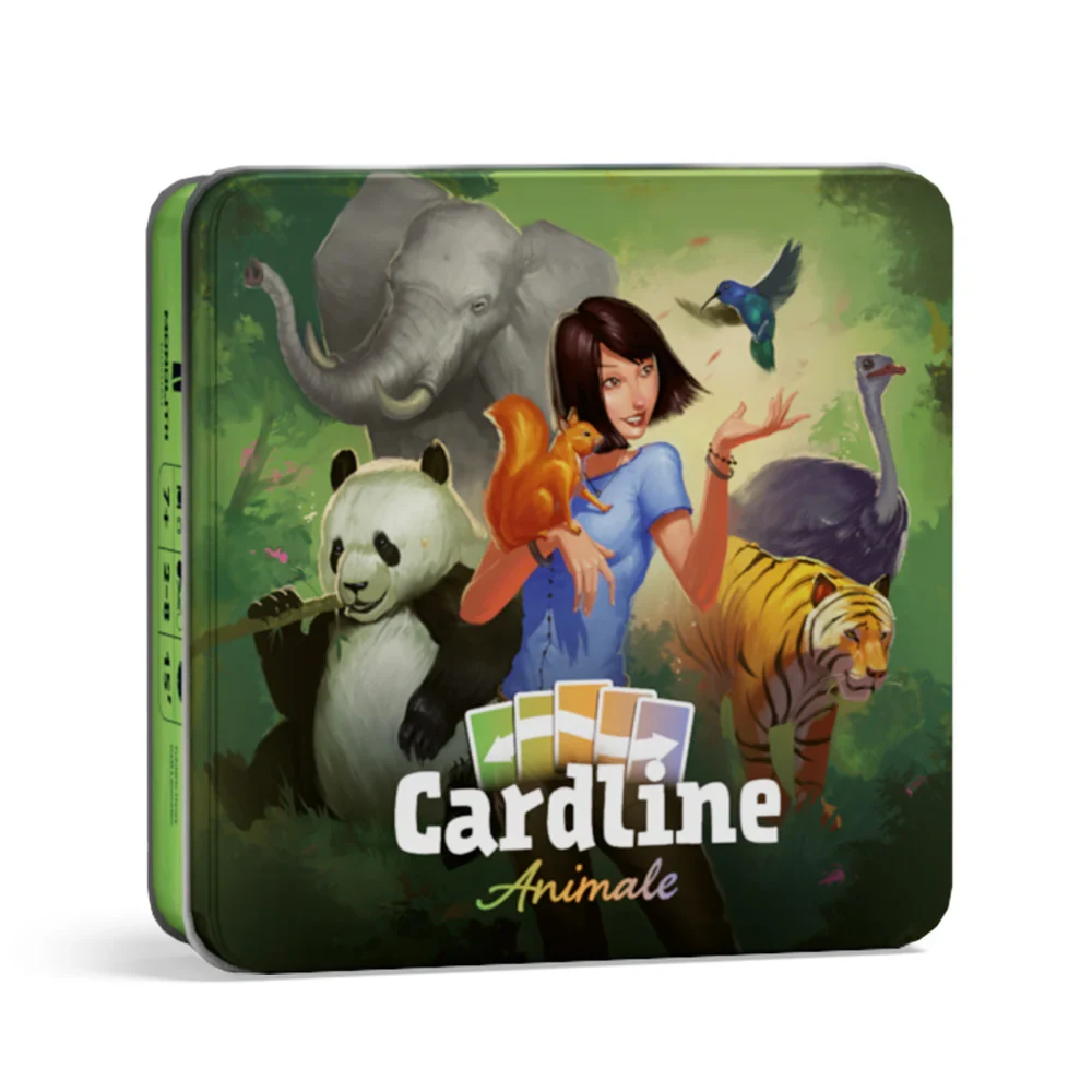 005009 Joc de societate Cardline Animale, Ludicus games (005009) - imagine 1