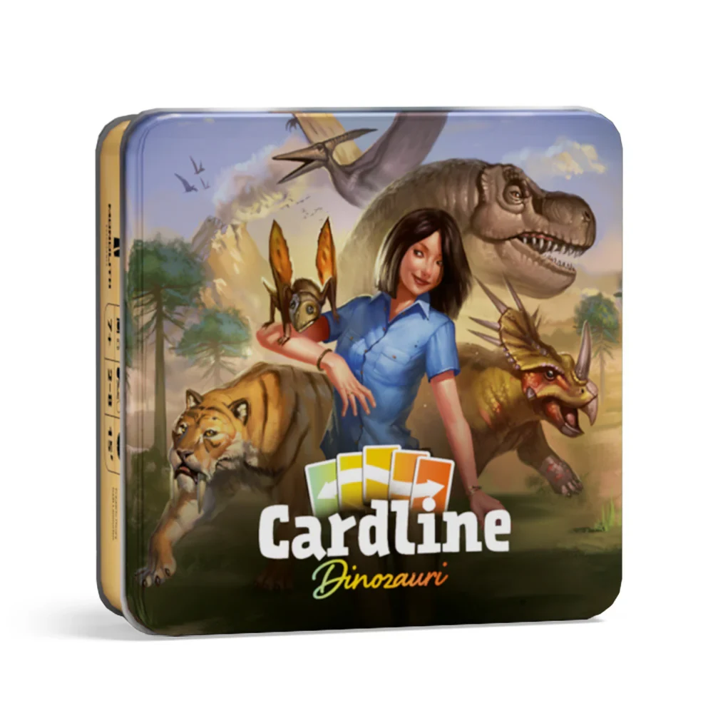 005016 Joc de societate Cardline Dinozauri, Ludicus games (005016) - imagine 1