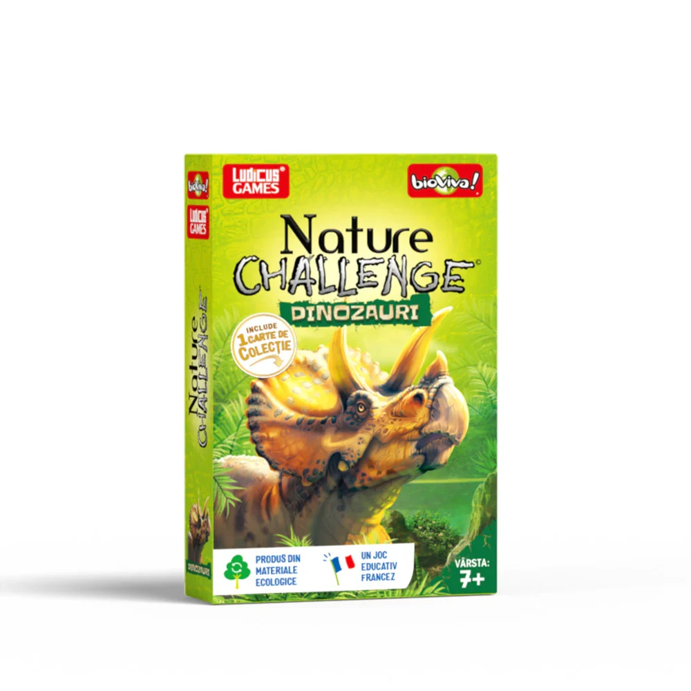 005177 Joc educativ Nature Challenge - Dinozauri, Ludicus Games (005177) - imagine 1